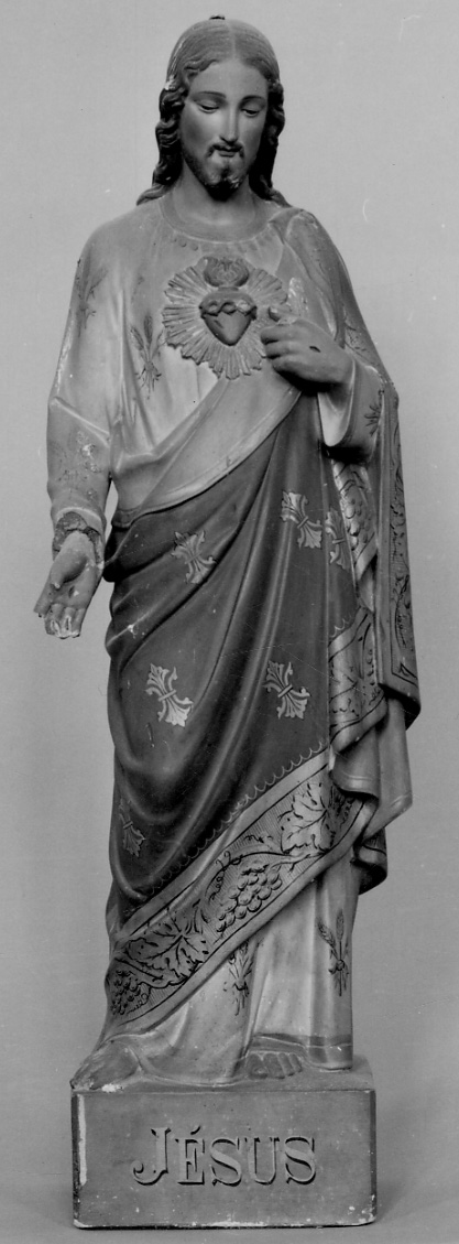Sacro Cuore di Gesù (statua, opera isolata) di Vermare Pietro (seconda metà sec. XIX)