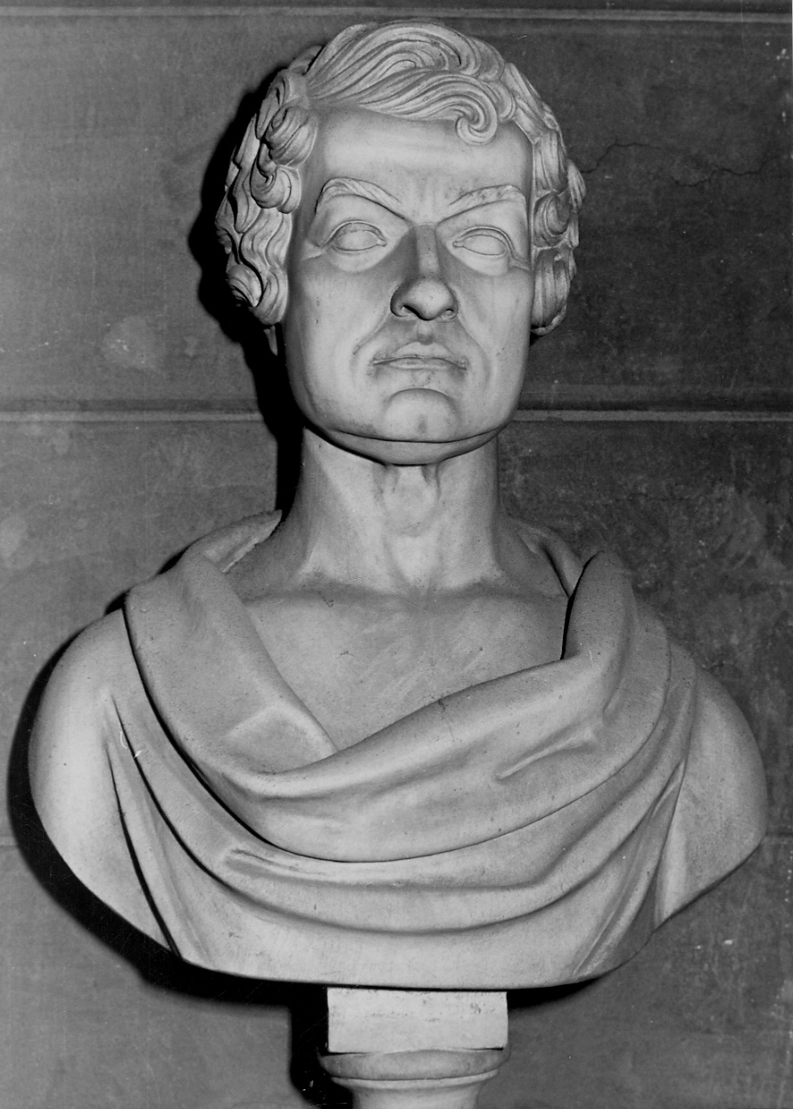 busto ritratto di Gioachino De Rege (busto, opera isolata) di Gemignani Francesco (metà sec. XIX)