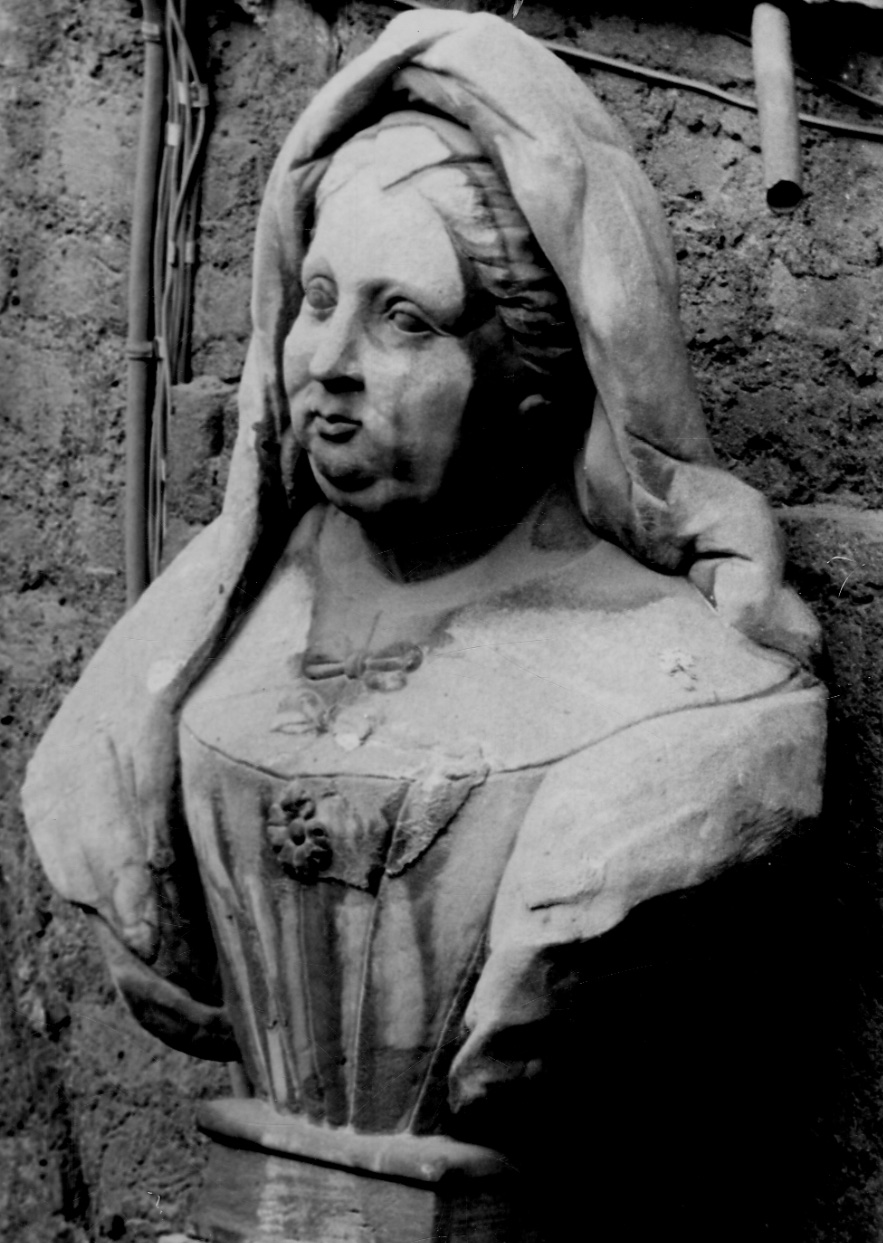 busto ritratto di Camilla Bevilacqua (busto, opera isolata) di Piazzoli Francesco (fine sec. XVII)