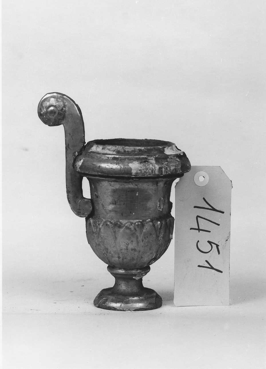 vaso d'altare, serie - bottega piemontese (ultimo quarto sec. XIX)