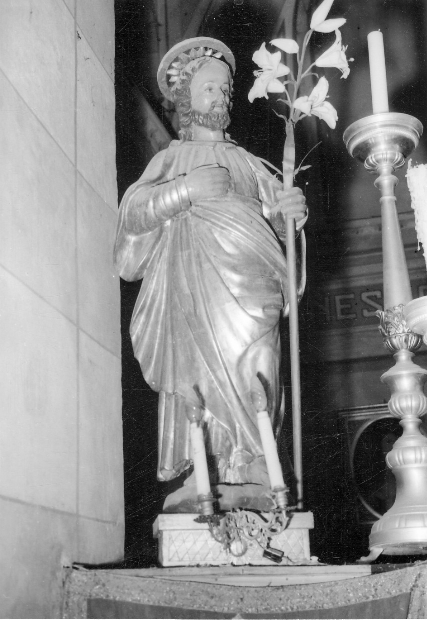 San Giuseppe (statua, opera isolata) - ambito biellese-valsesiano (inizio sec. XVII)