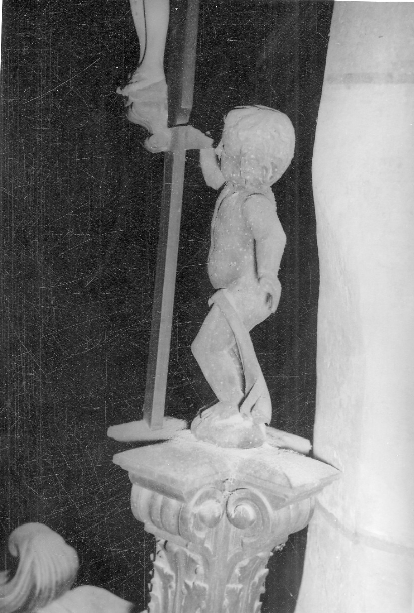 angioletto (scultura, opera isolata) - ambito piemontese (sec. XVII)
