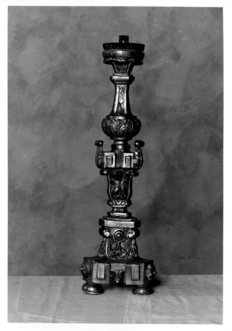 candelabro, serie - ambito piemontese (primo quarto sec. XIX)