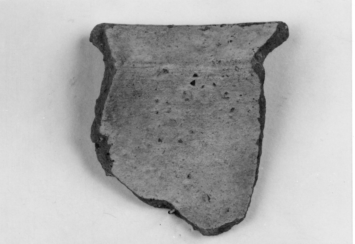 olla, frammento - bottega piemontese (secc. XV/ XVII)