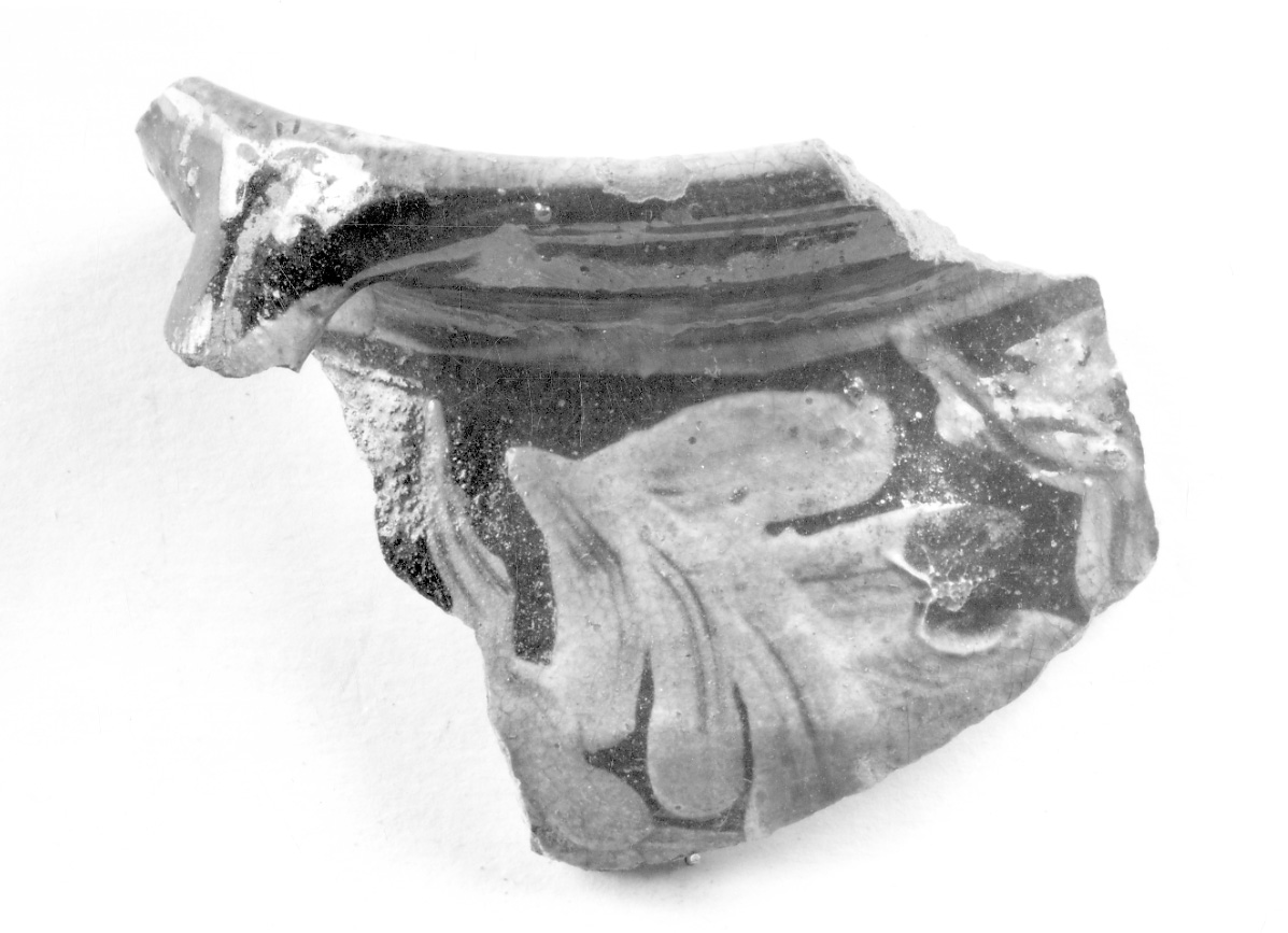 orciolo, frammento - bottega piemontese (secc. XVII/ XIX)