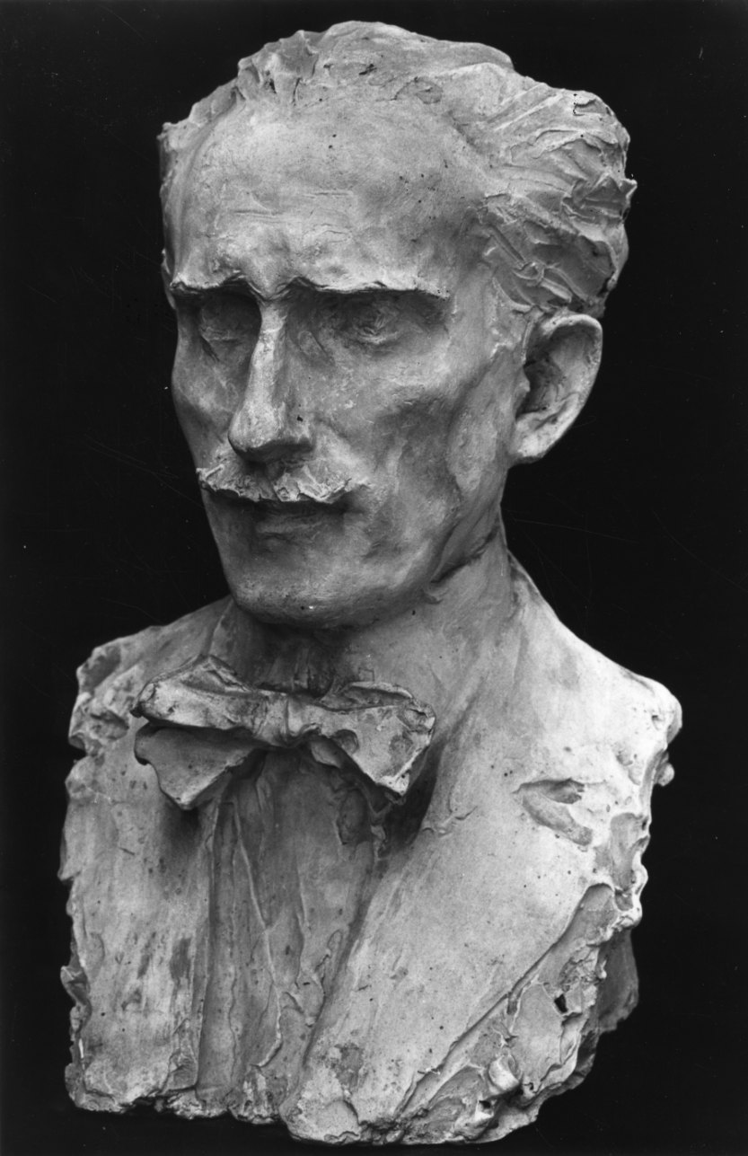 busto ritratto di Arturo Toscanini (scultura, opera isolata) di Troubetzkoy Paolo (prima metà sec. XX)