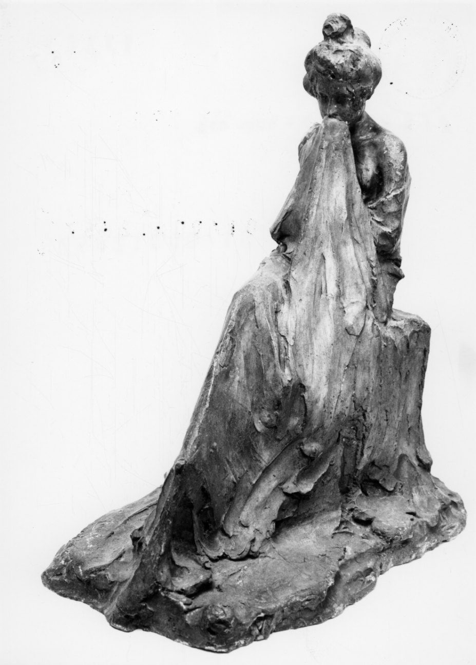 ritratto di donna (scultura, opera isolata) di Troubetzkoy Paolo (inizio sec. XX)