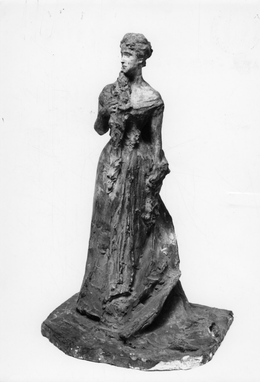 ritratto di Elisabetta Feodorovna (scultura, opera isolata) di Troubetzkoy Paolo (fine sec. XIX)