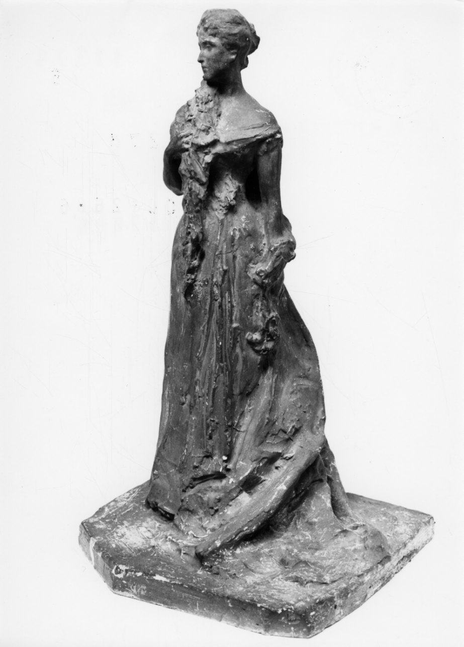 ritratto di Elisabetta Feodorovna (scultura, opera isolata) di Troubetzkoy Paolo (fine sec. XIX)