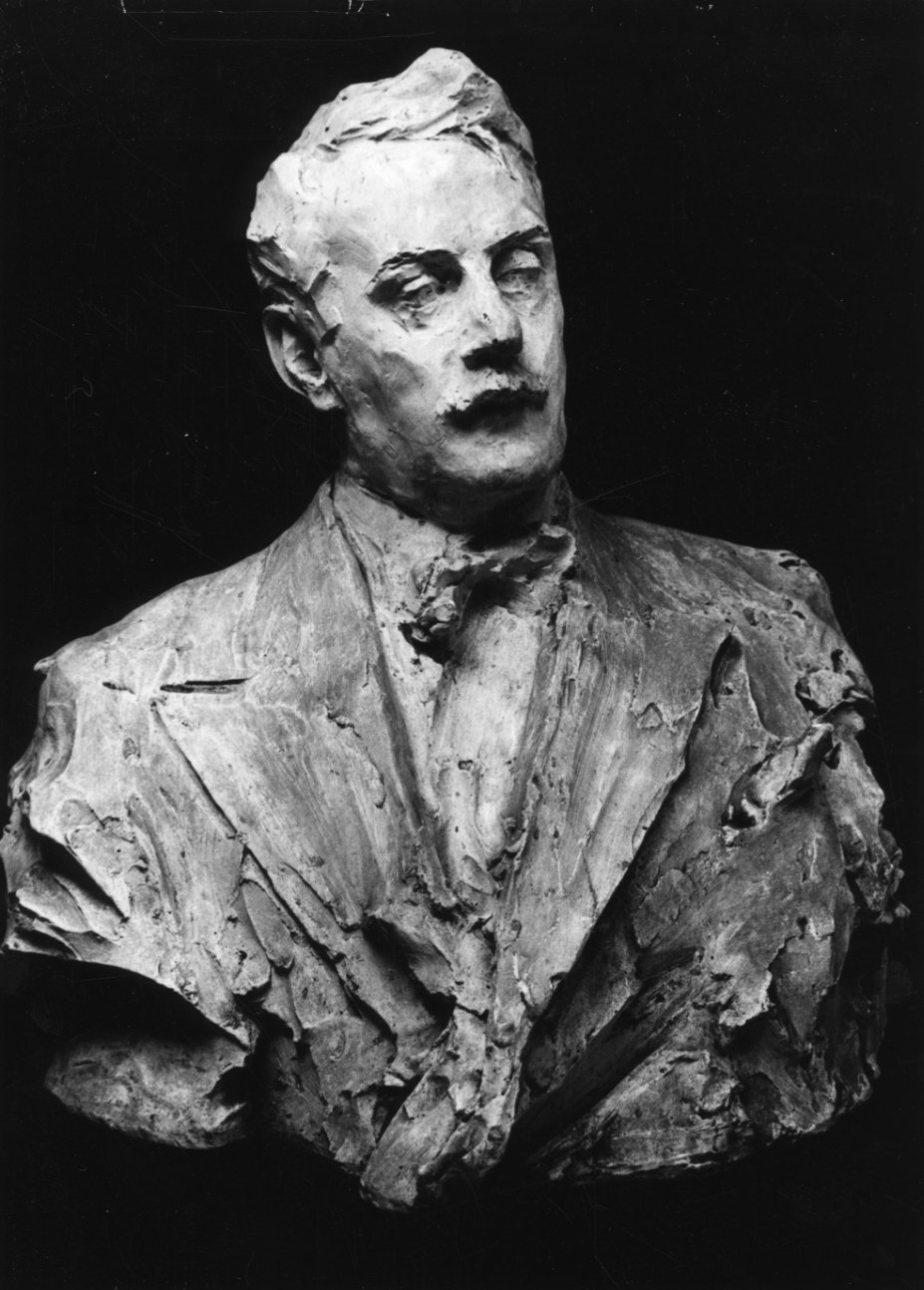 ritratto di Giacomo Puccini (scultura, opera isolata) di Troubetzkoy Paolo (prima metà sec. XX)