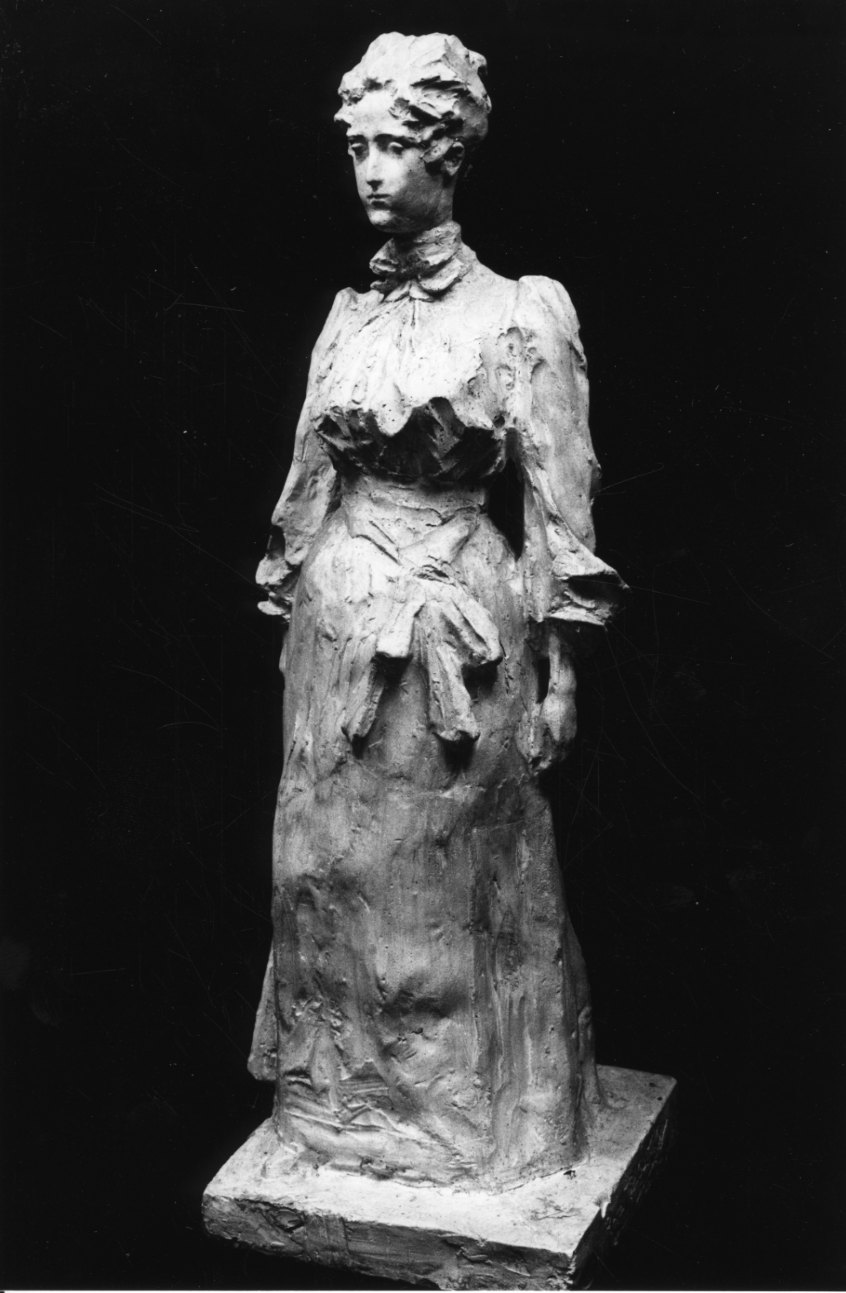 ritratto di Emilia Varini (scultura, opera isolata) di Troubetzkoy Paolo (fine sec. XIX)