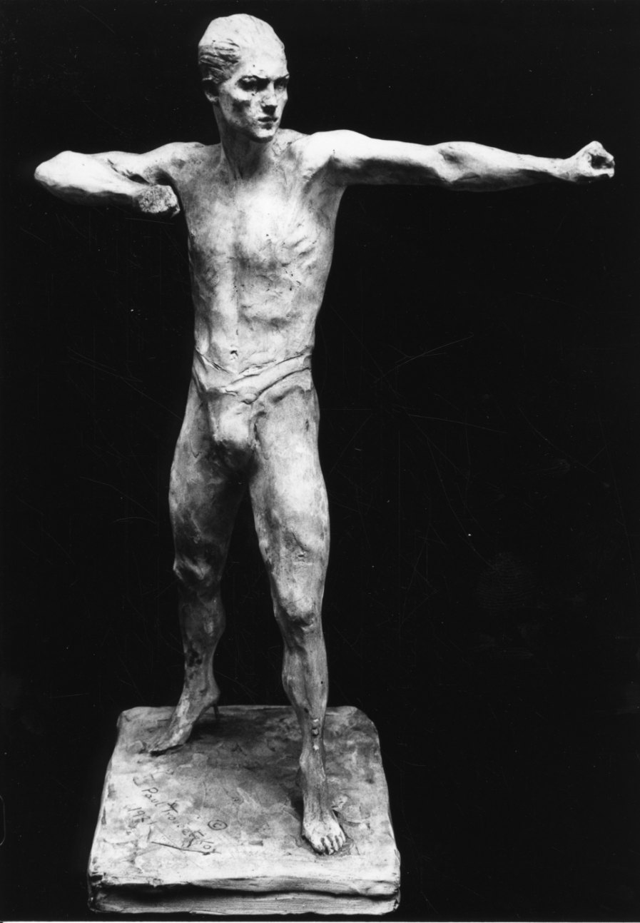 ritratto di Georges Carpentier (scultura, opera isolata) di Troubetzkoy Paolo (primo quarto sec. XX)