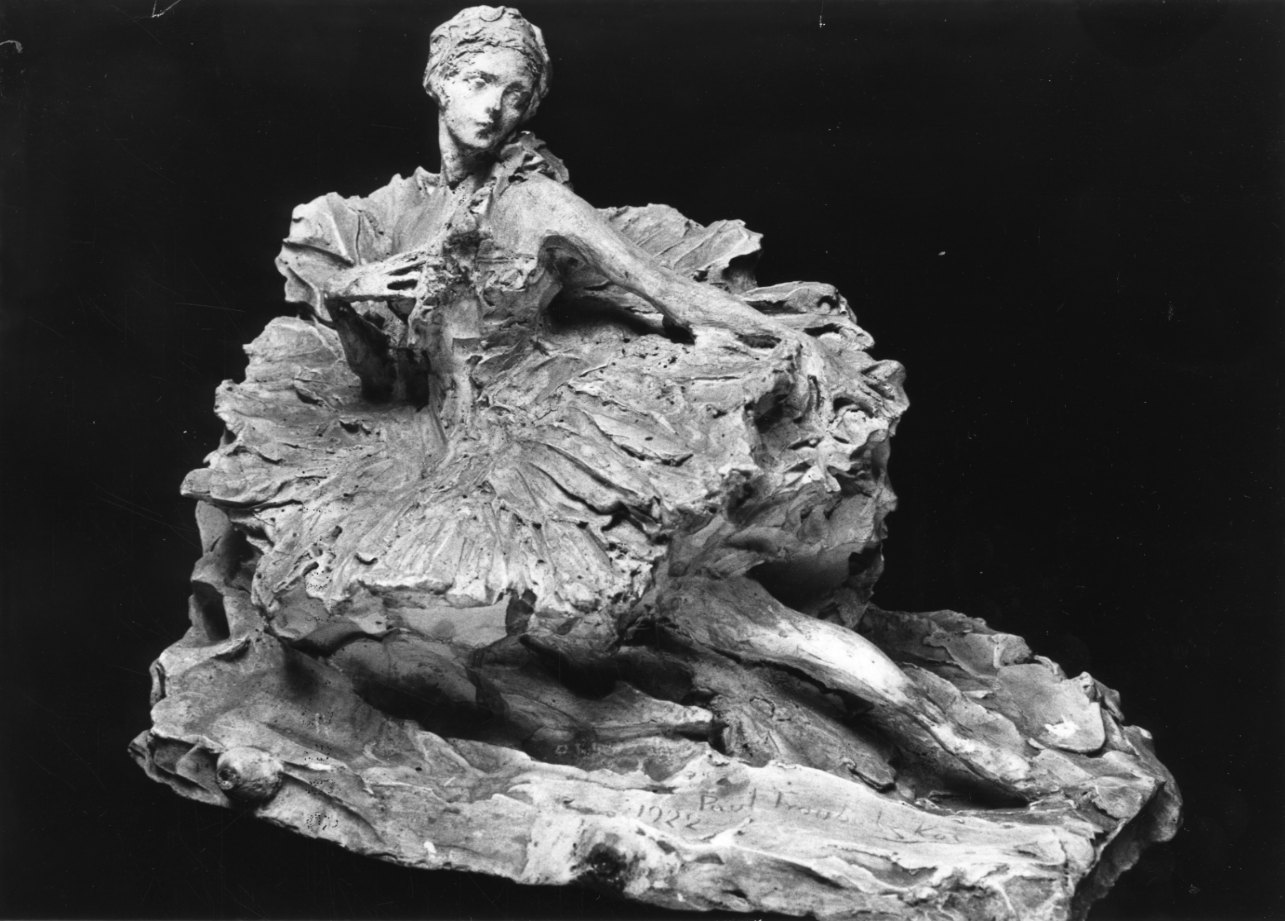 ballerina (scultura, opera isolata) di Troubetzkoy Paolo (primo quarto sec. XX)