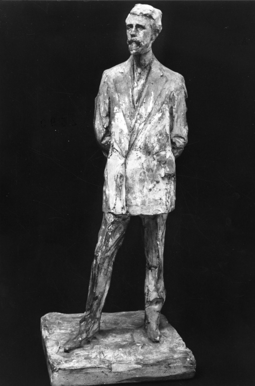 ritratto di Paul Hellen (scultura, opera isolata) di Troubetzkoy Paolo (primo quarto sec. XX)