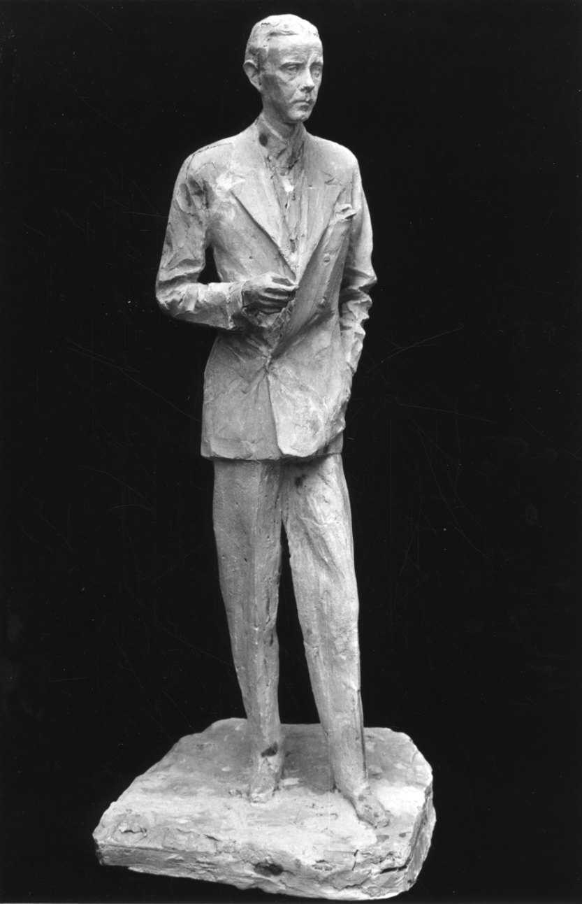 ritratto d'uomo (scultura, opera isolata) di Troubetzkoy Paolo (prima metà sec. XX)