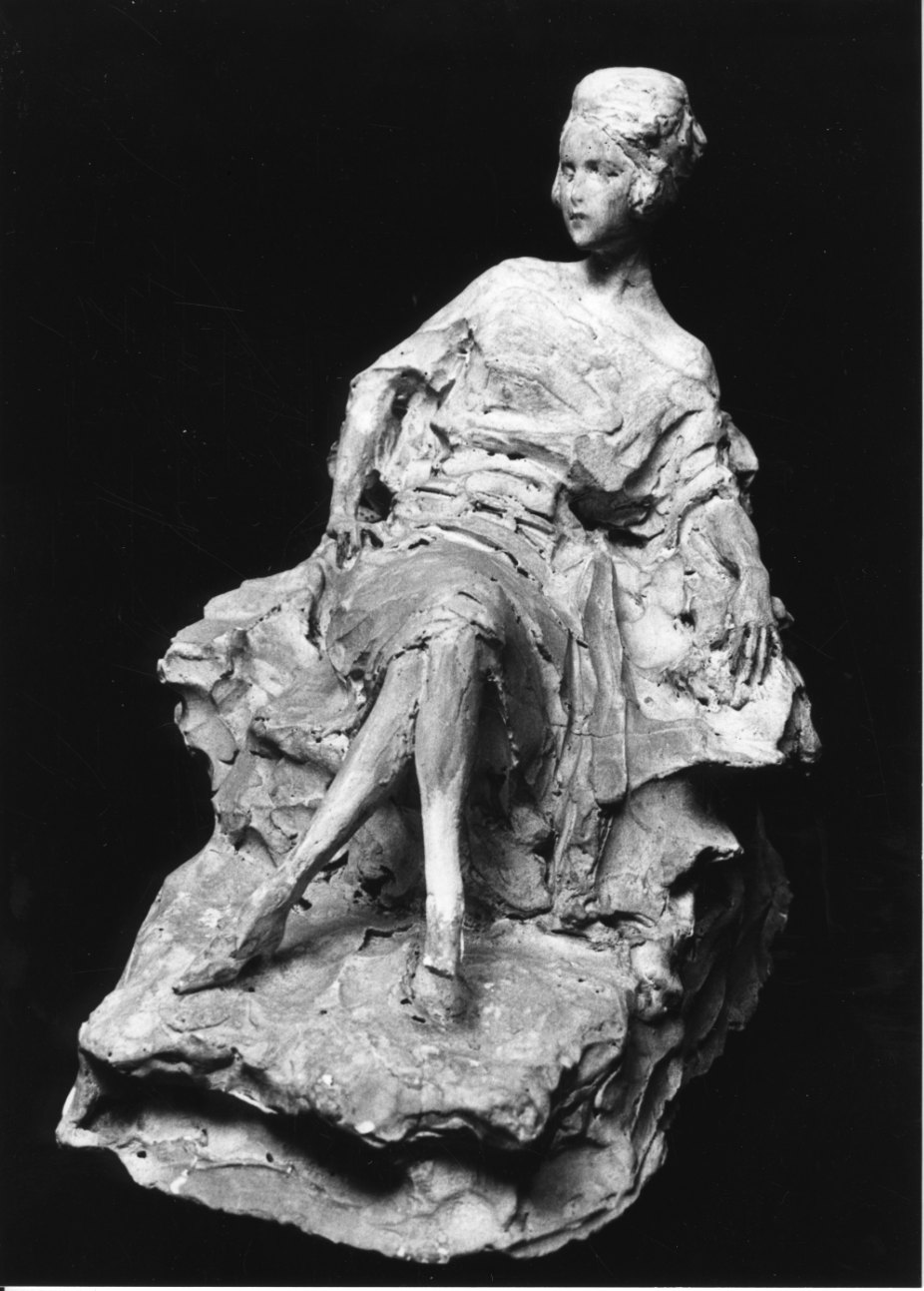 ritratto della Signorina Ricotti (scultura, opera isolata) di Troubetzkoy Paolo (primo quarto sec. XX)