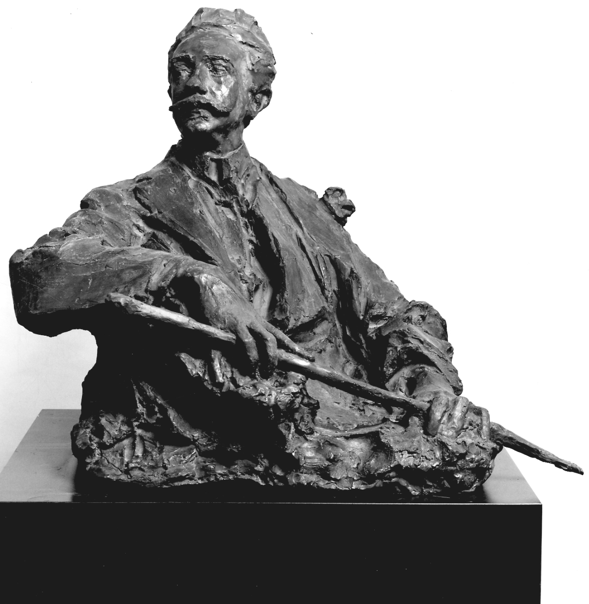 ritratto di Robert de Montesquion (scultura, opera isolata) di Troubetzkoy Paolo (inizio sec. XX)
