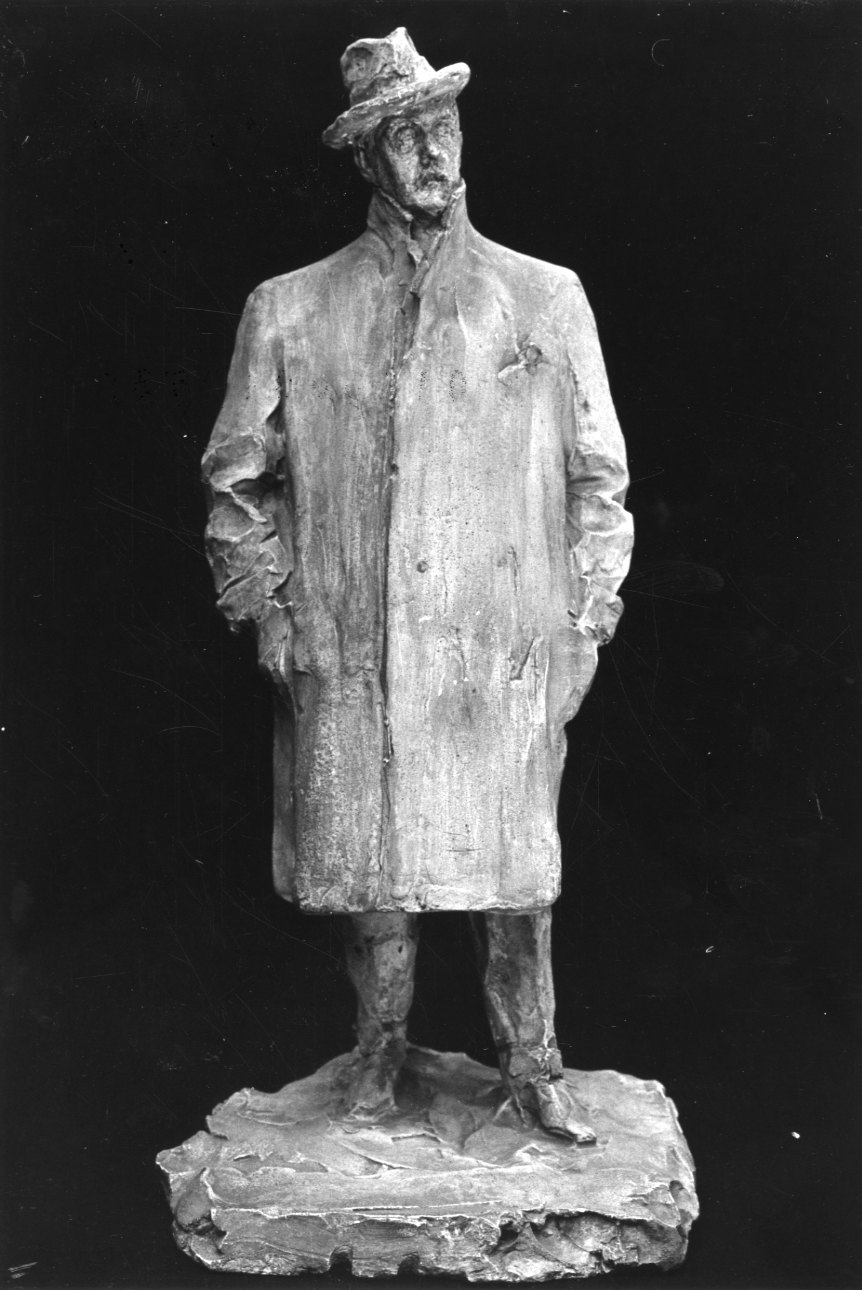 ritratto di Giacomo Puccini (scultura, opera isolata) di Troubetzkoy Paolo (primo quarto sec. XX)