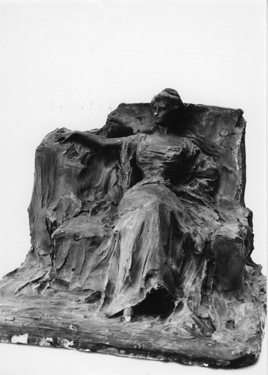 ritratto della signora Décori (scultura, opera isolata) di Troubetzkoy Paolo (inizio sec. XX)