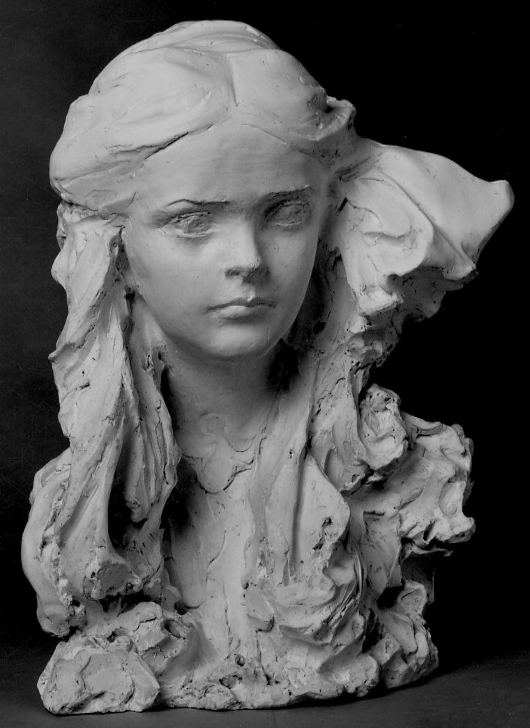 ritratto di Margaret Stewart (scultura, opera isolata) di Troubetzkoy Paolo (primo quarto sec. XX)