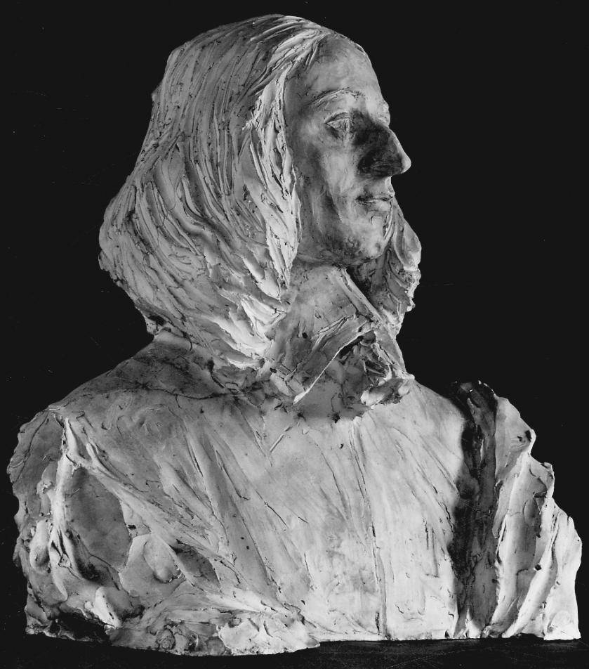busto ritratto di George Sand (scultura, opera isolata) di Troubetzkoy Paolo (ultimo quarto sec. XIX)