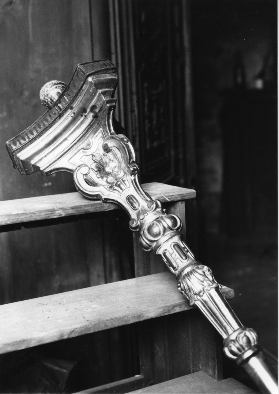 candelabro portatile, serie di Arnoldi Domenico (metà sec. XIX)