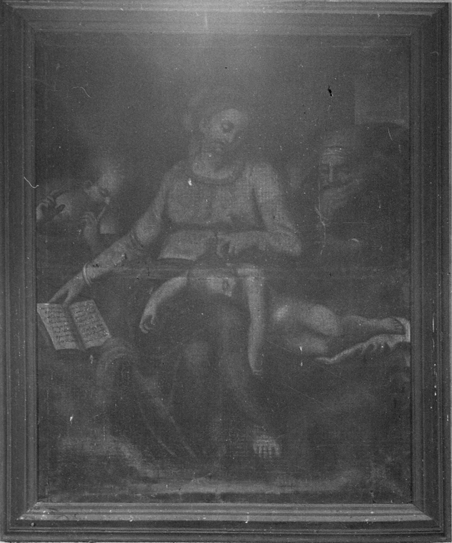 Madonna del Silenzio, Madonna con Bambino e San Giovannino (dipinto, opera isolata) - ambito piemontese (inizio sec. XVII)