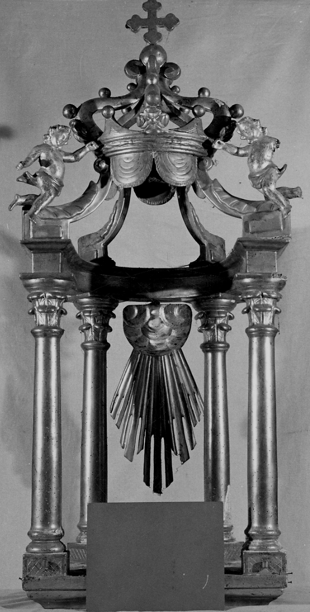 ciborio, opera isolata - bottega piemontese (prima metà sec. XIX)