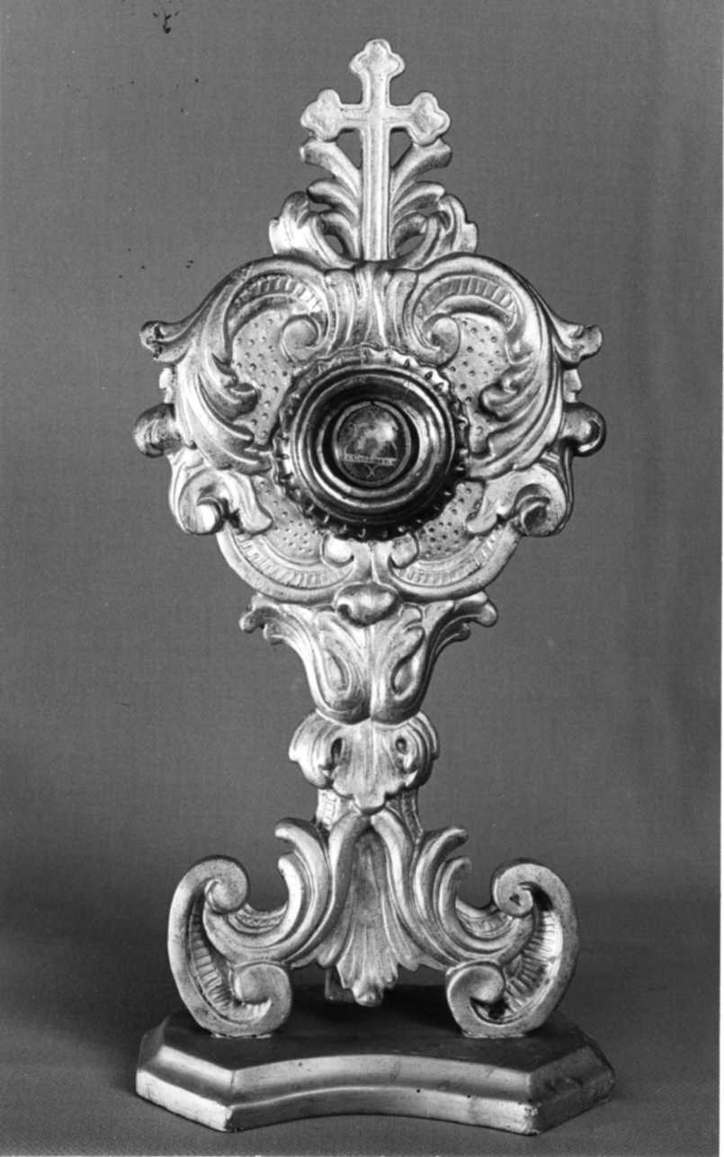 reliquiario - a tabella, opera isolata - bottega vercellese (prima metà sec. XIX)