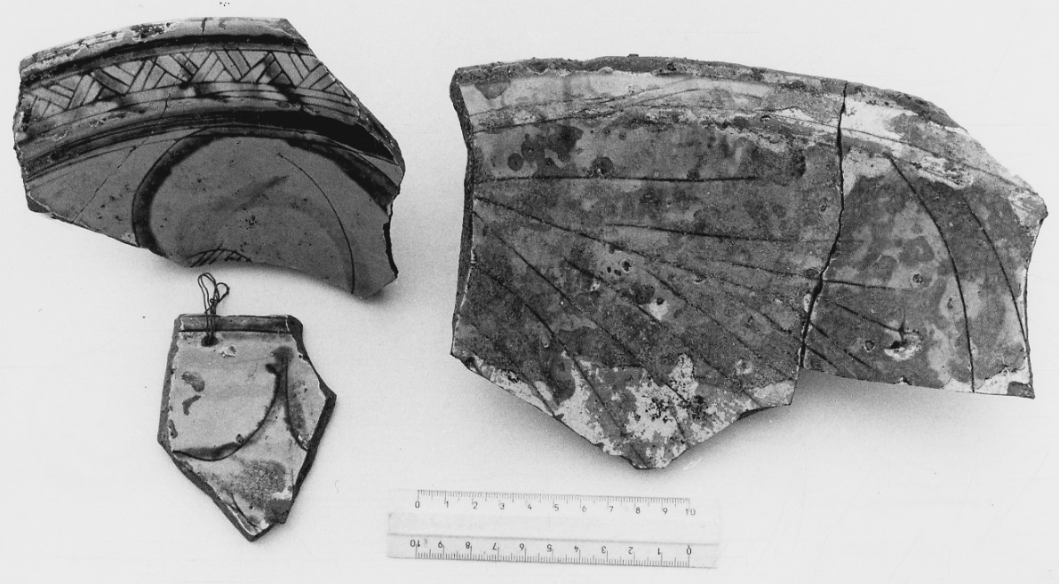 bacino, frammento - bottega padana (secc. XV/ XVI)