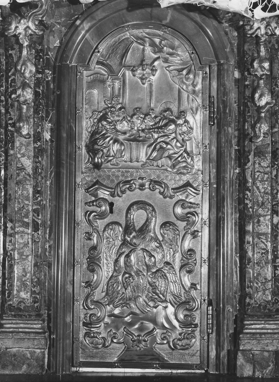 tabernacolo, elemento d'insieme - bottega piemontese (terzo quarto sec. XVIII)