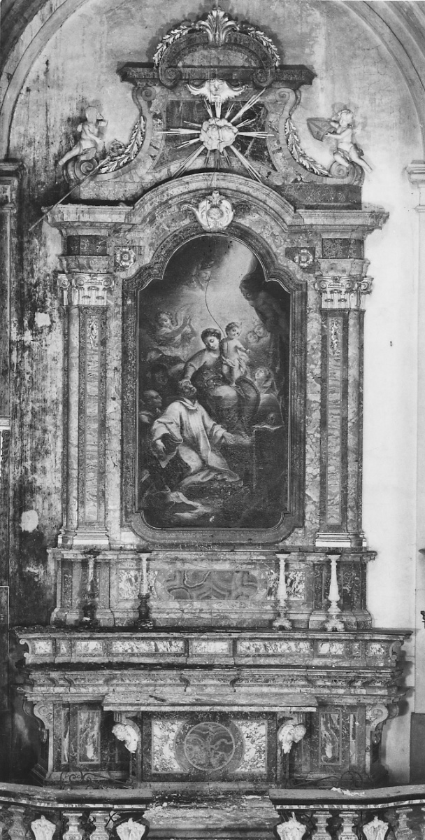 altare, opera isolata - bottega vercellese (terzo quarto sec. XVIII)