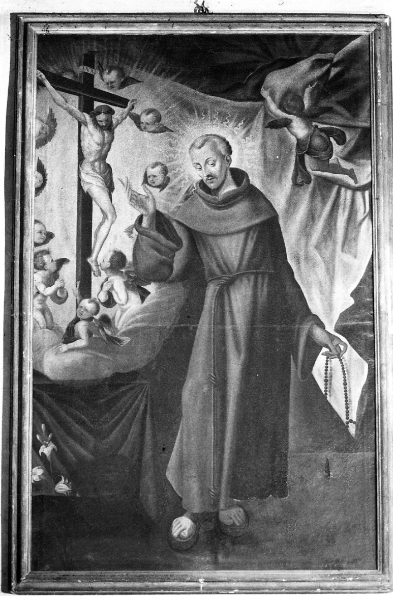 San Francesco d'Assisi (dipinto, opera isolata) - ambito piemontese (prima metà sec. XVII)