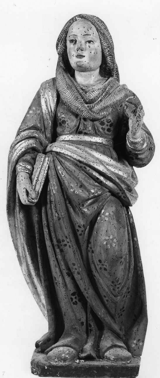 Santa Giulitta (scultura, opera isolata) - bottega della Valsesia (metà sec. XVI)