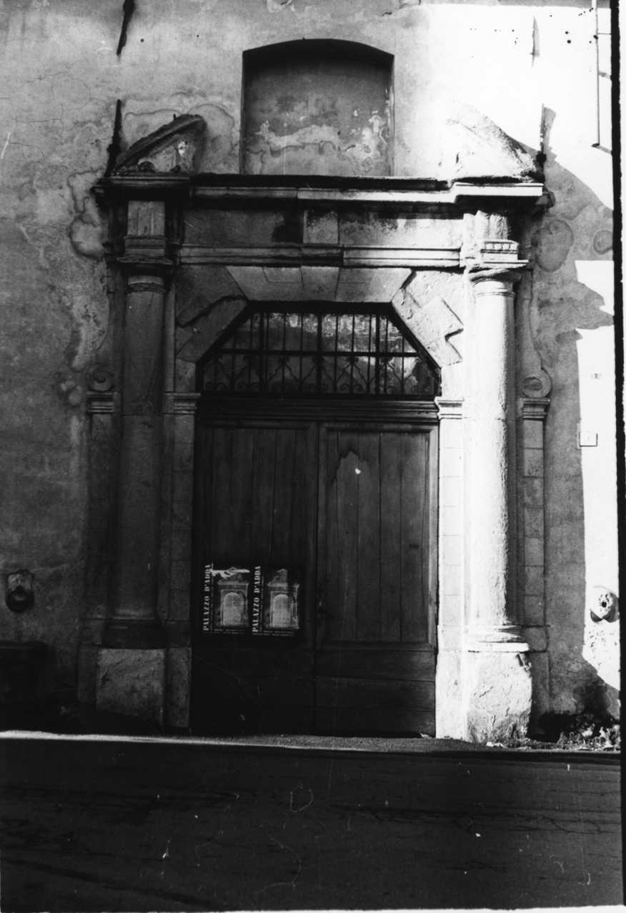 portale, opera isolata di Sceto Gaudenzio (terzo quarto sec. XVII)