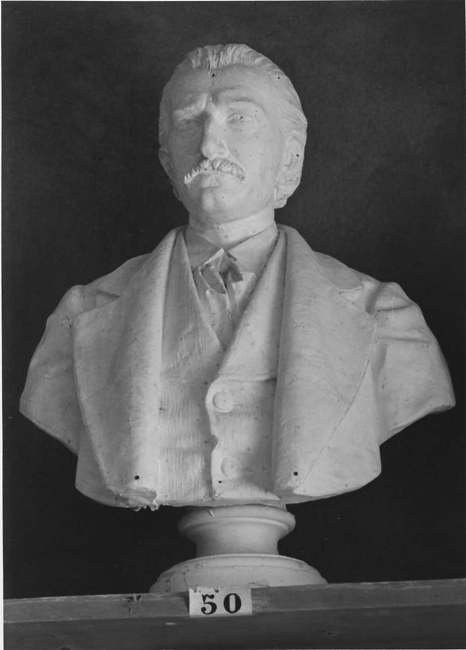 ritratto a mezzo busto del signor Termignon (busto, opera isolata) di Della Vedova Pietro (seconda metà sec. XIX)