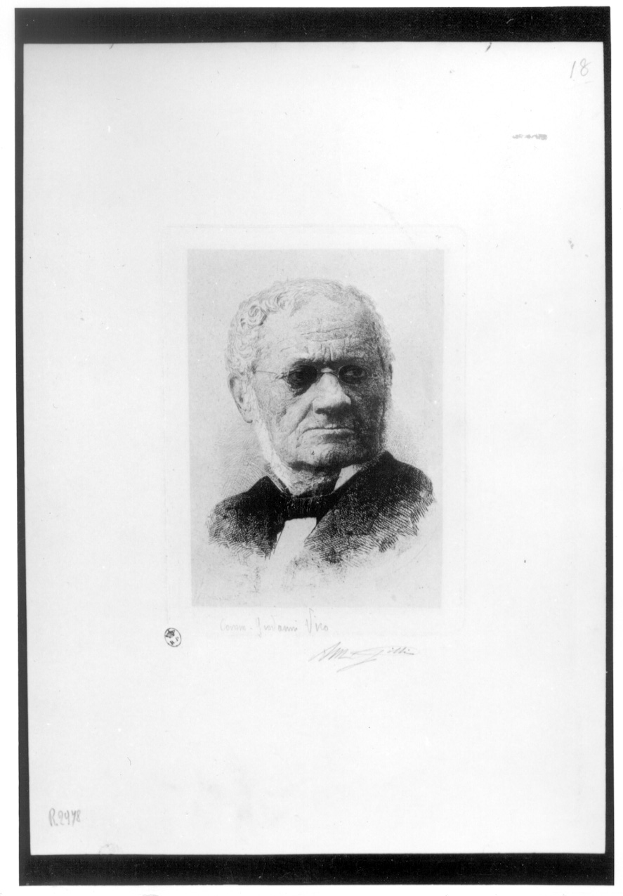 ritratto di Giovanni Battista Vico (stampa) di Gilli Alberto Maso (ultimo quarto sec. XIX)