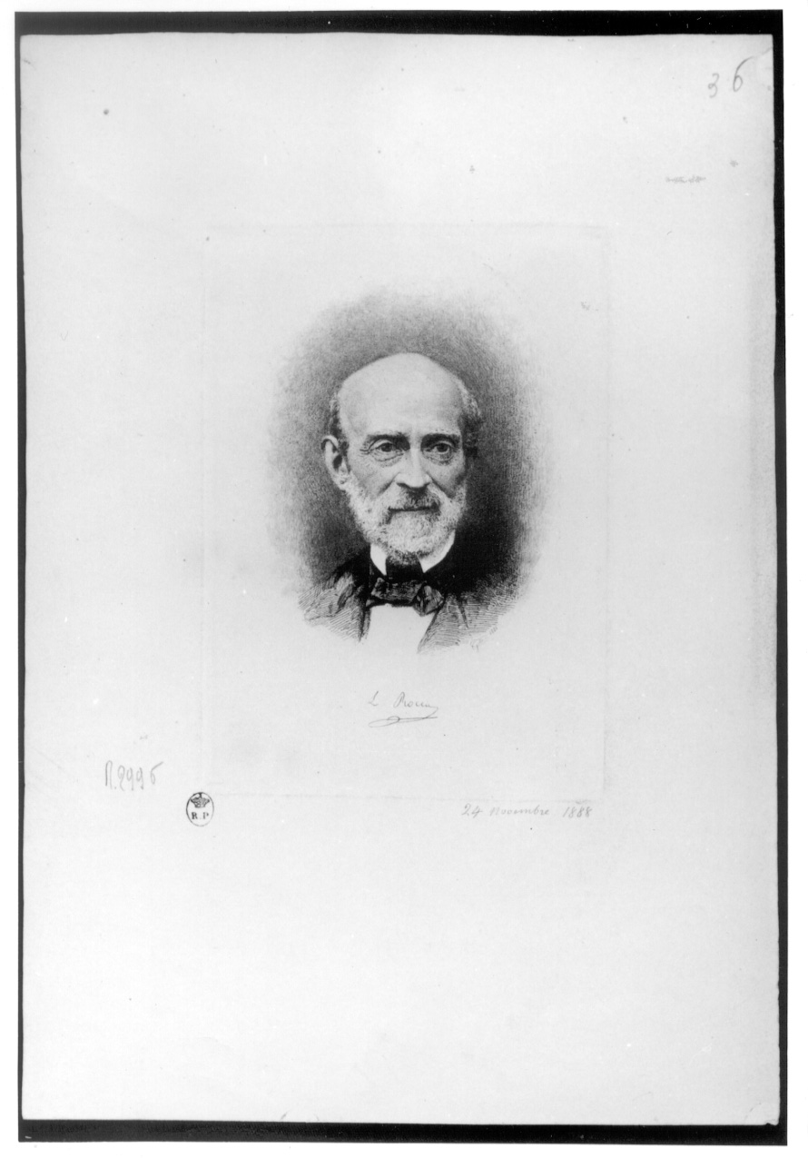 ritratto dell'avvocato Luigi Rocca (stampa) di Gilli Alberto Maso (sec. XIX)