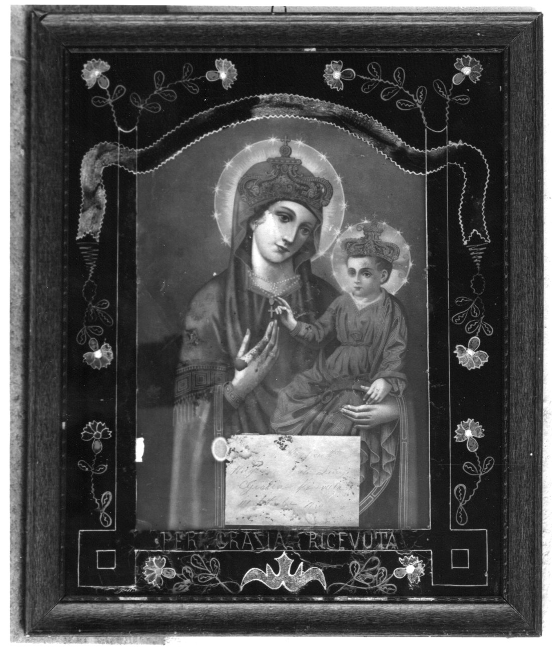 Madonna della Consolazione (stampa a colori) - ambito piemontese (primo quarto sec. XX)