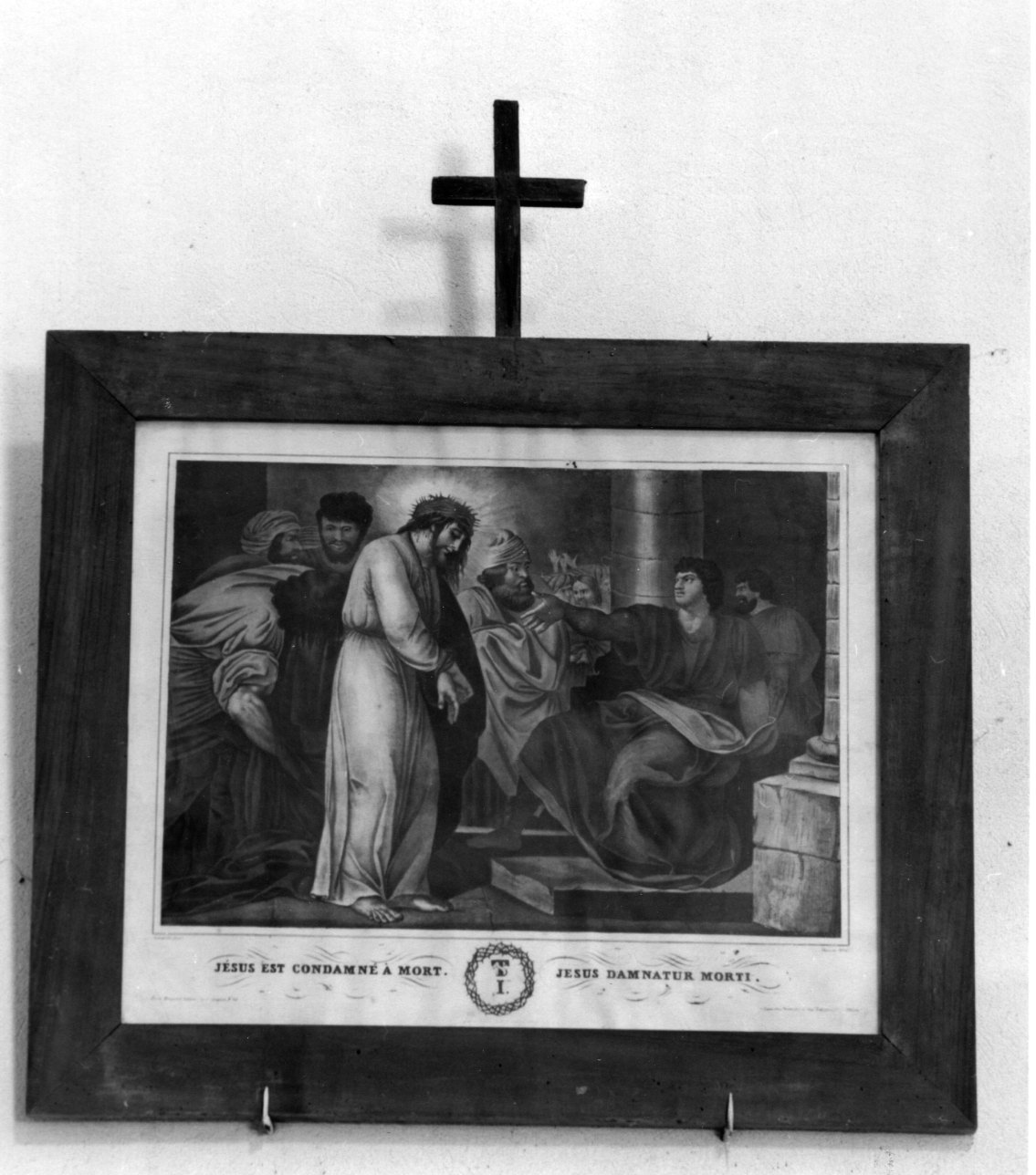stazioni della via crucis (stampa, serie) di Sabatelli Luigi, Musson Pierre (attribuito) (fine/inizio secc. XVIII/ XIX)