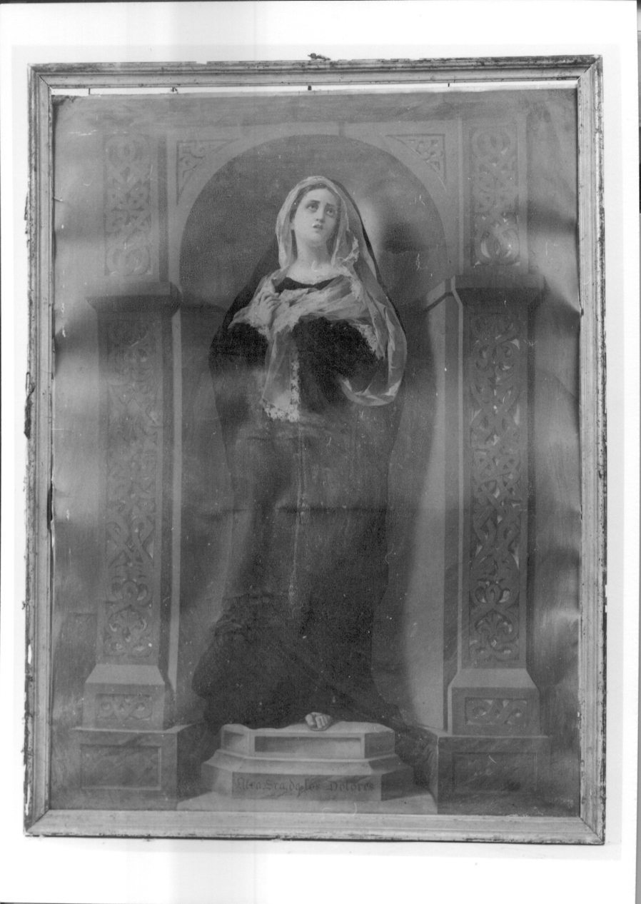 Madonna Addolorata (stampa) - ambito piemontese (fine/inizio secc. XIX/ XX)
