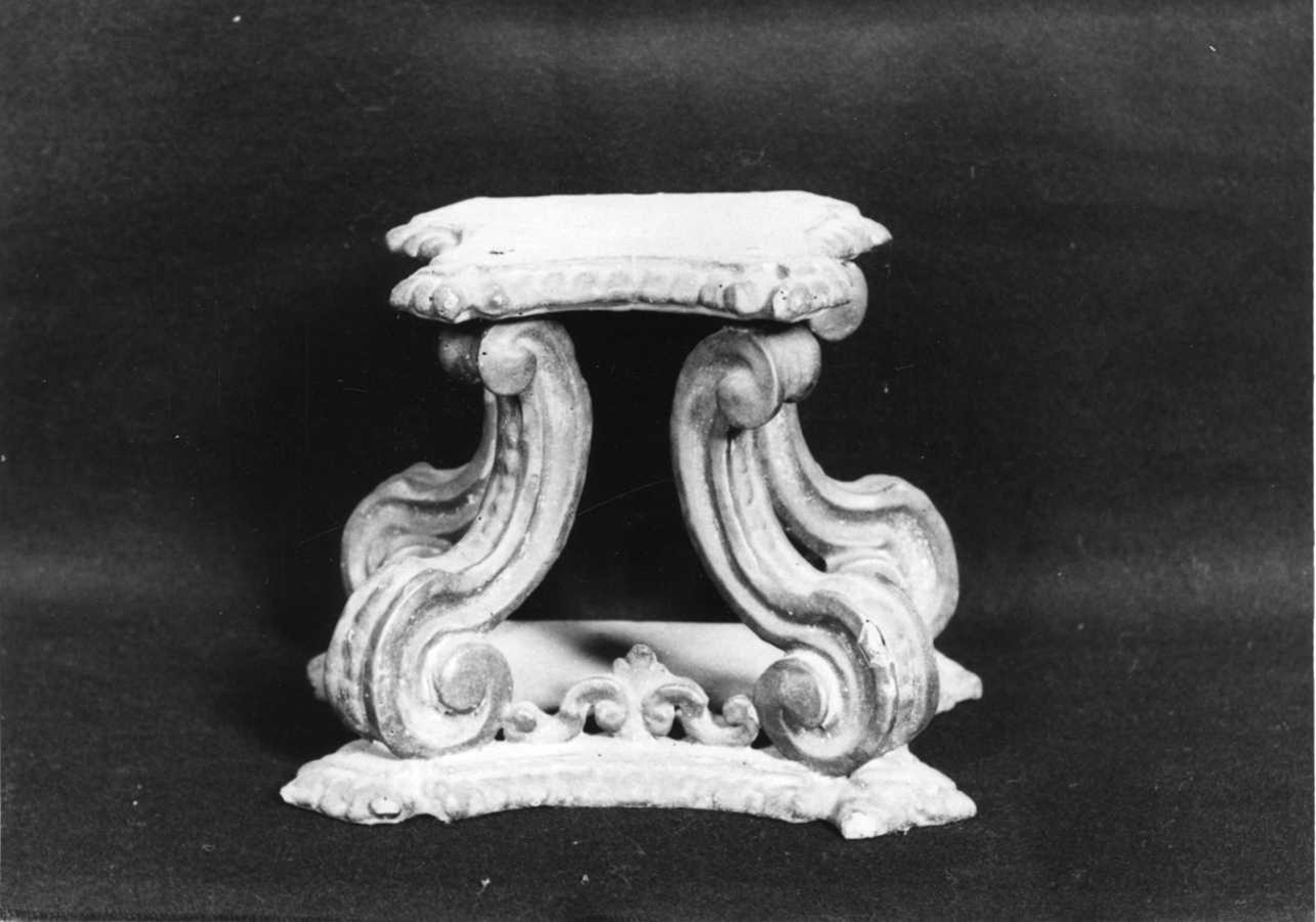 trono per esposizione eucaristica, opera isolata - bottega piemontese (metà sec. XVIII)