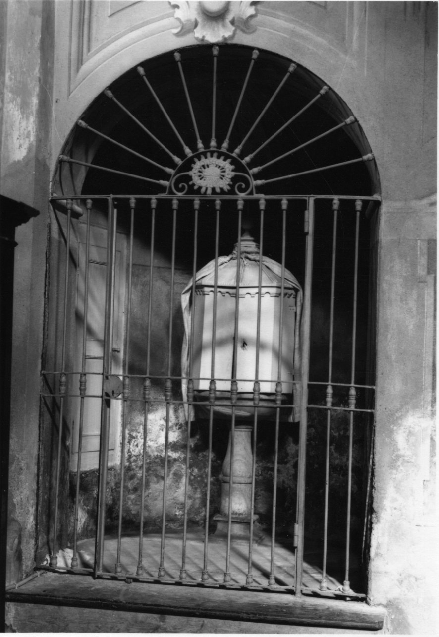 cancello, opera isolata - bottega piemontese (seconda metà sec. XIX)