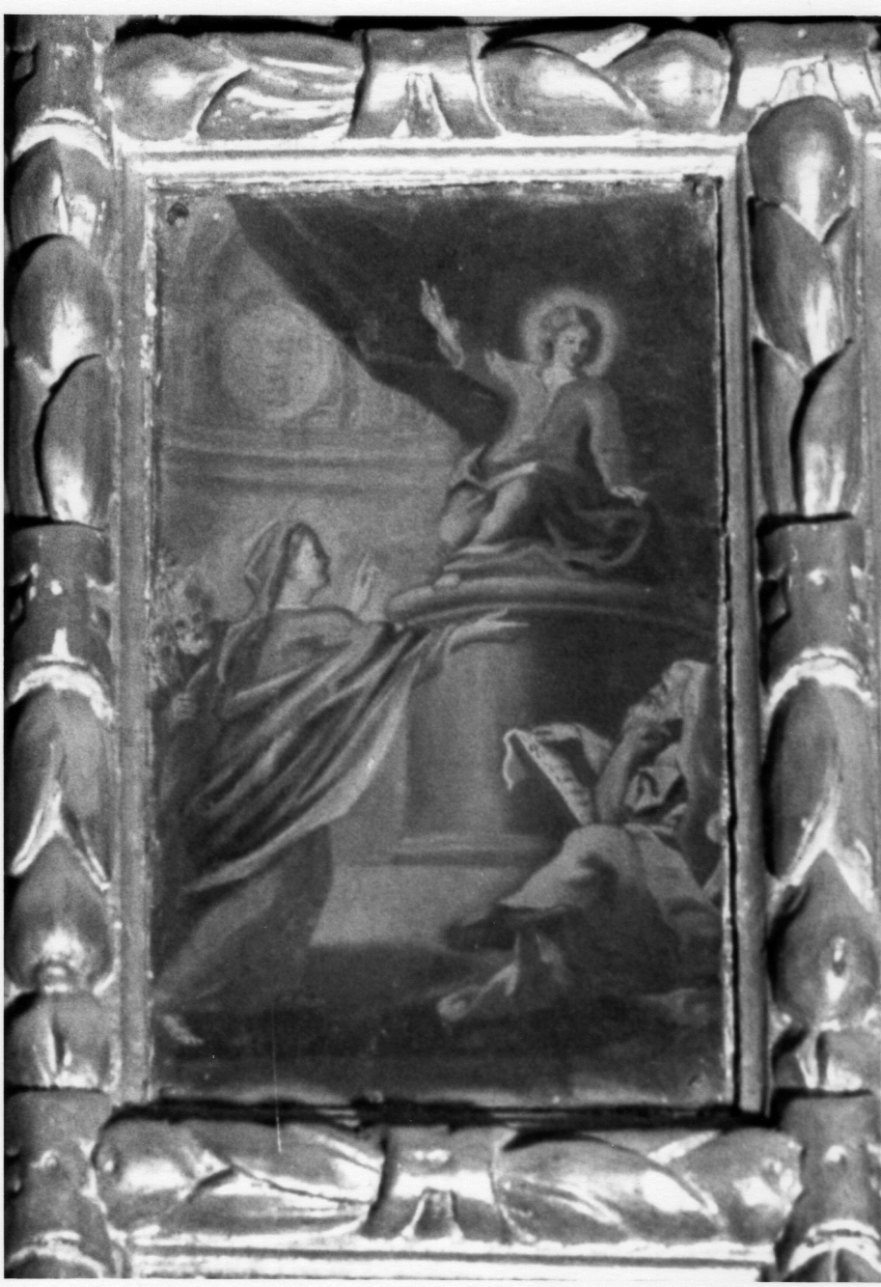 disputa di Gesù con i dottori nel tempio (dipinto, elemento d'insieme) - ambito piemontese (fine/inizio secc. XVII/ XVIII)