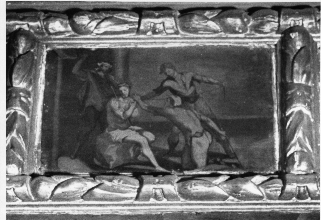 incoronazione di spine (dipinto, elemento d'insieme) - ambito piemontese (fine/inizio secc. XVII/ XVIII)