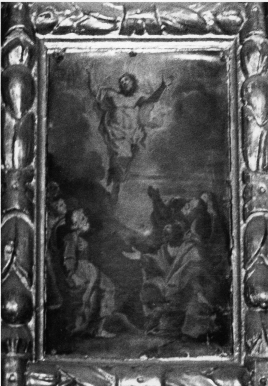 ascensione di Cristo (dipinto, elemento d'insieme) - ambito piemontese (fine/inizio secc. XVII/ XVIII)