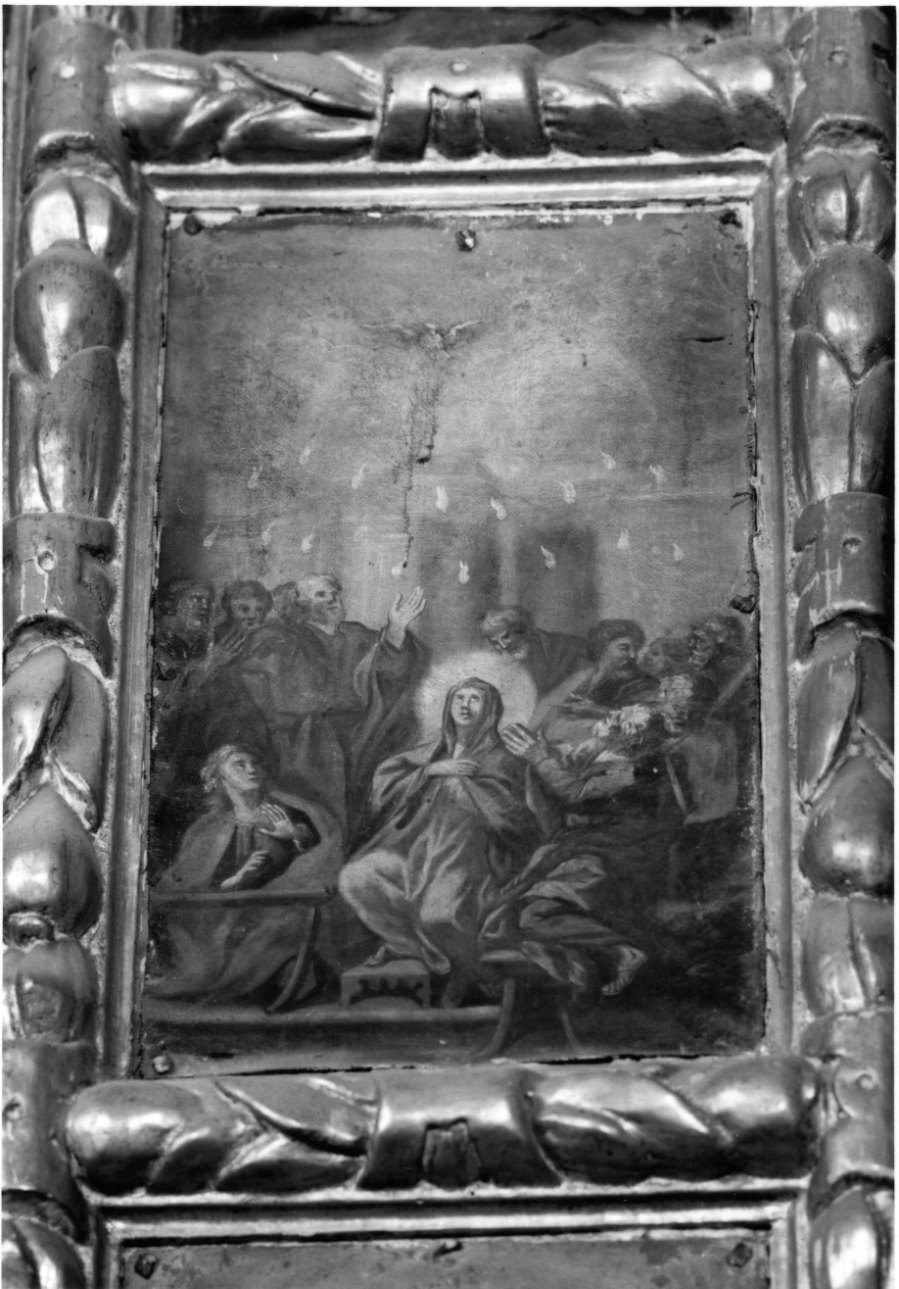 Pentecoste (dipinto, elemento d'insieme) - ambito piemontese (fine/inizio secc. XVII/ XVIII)
