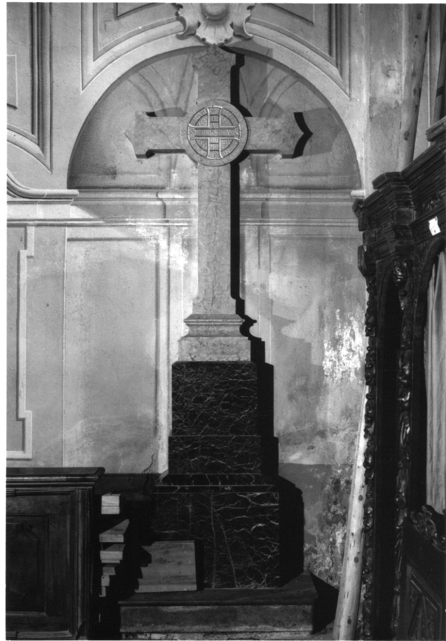Croce dell'Indulgenza (croce, opera isolata) - bottega piemontese (sec. XX)