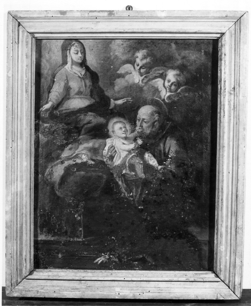 Sacra Famiglia (dipinto, opera isolata) - ambito piemontese (sec. XVIII)