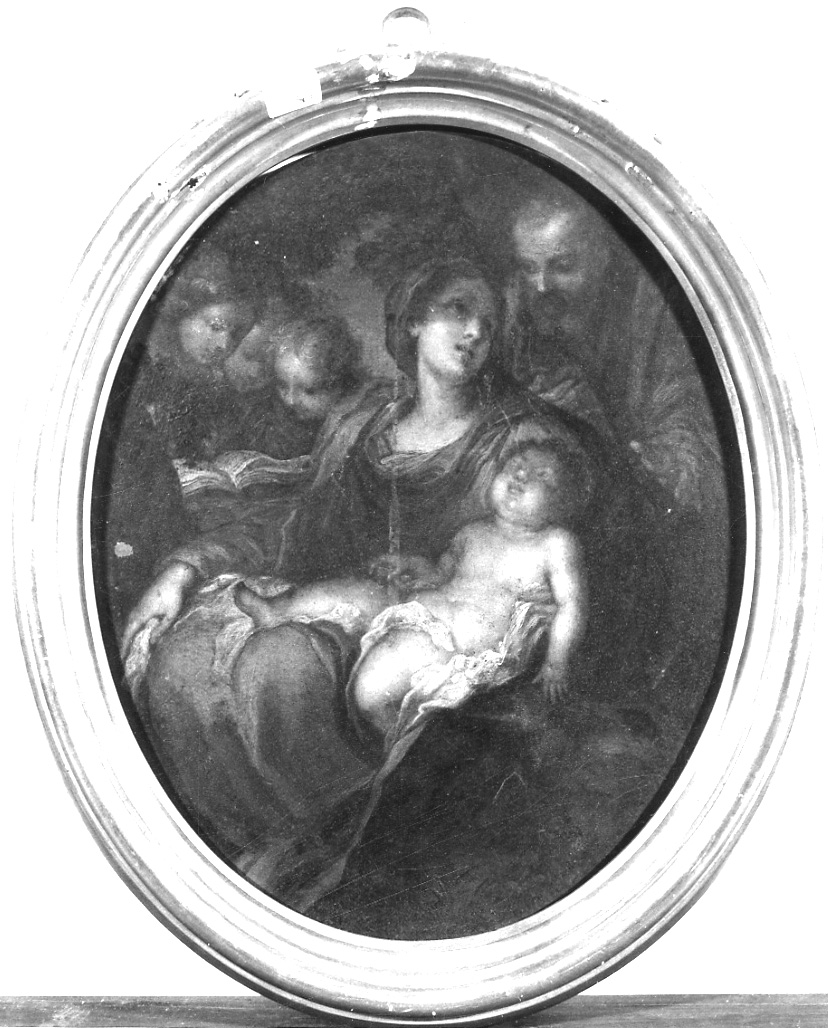 Sacra Famiglia (dipinto, opera isolata) - ambito veneto (inizio sec. XVIII)